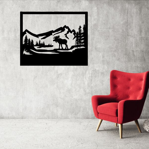 Obraz - los v přírodě Velikost rámu: 36x29cm