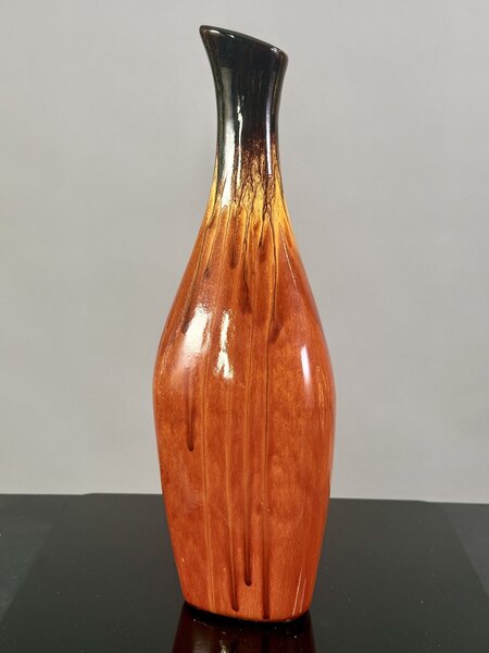 Keramická váza 32 cm – elegantní glazura, kvalitní výroba v EU, skvělá cena