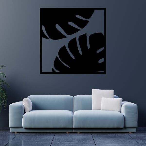 Obraz - monstera Velikost rámu: 29x29cm - jedna