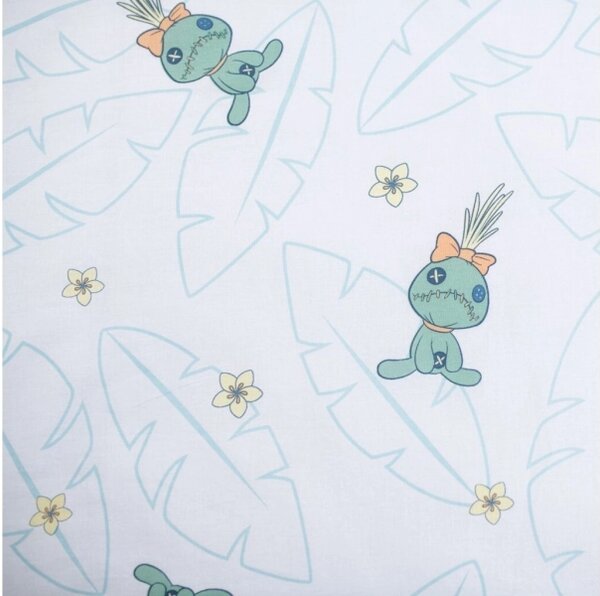 Jerry Fabrics Povlečení do postýlky Lilo and Stitch Tropical Hugs 100x135, 40x60 cm