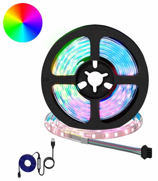LED pás 12 pcs Černá a průhledná 950 mm Měď a plast