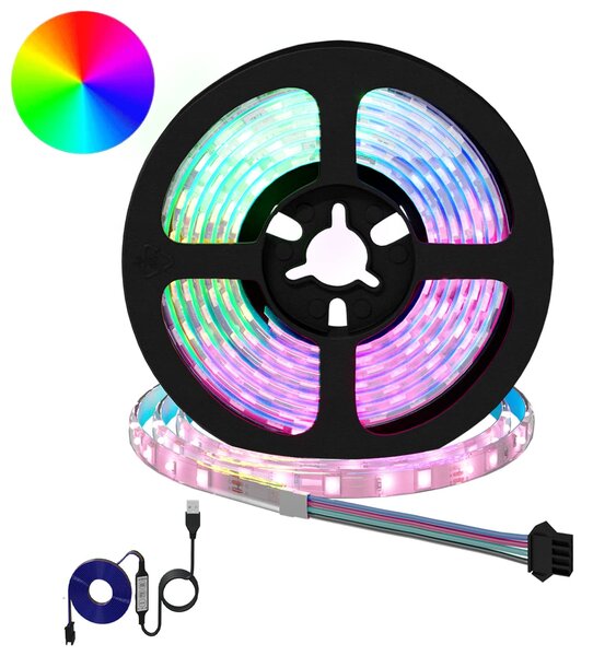 LED pás 12 pcs Černá a průhledná 1700 mm Měď a plast