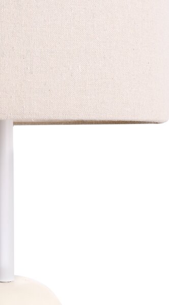 Stojací lampa SELB Keramika Světle béžová