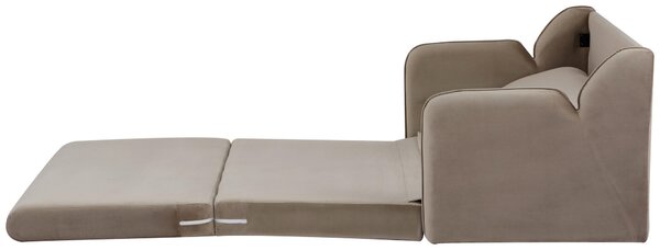 ROZKLÁDACÍ POHOVKA, textil, světle hnědá MID.YOU - Rozkládací pohovky, Online Only