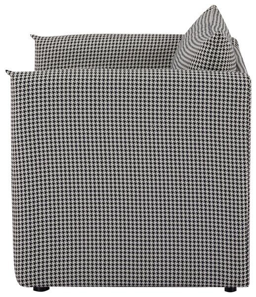 ROZKLÁDACÍ POHOVKA, textil, černá, bílá MID.YOU - Rozkládací pohovky, Online Only