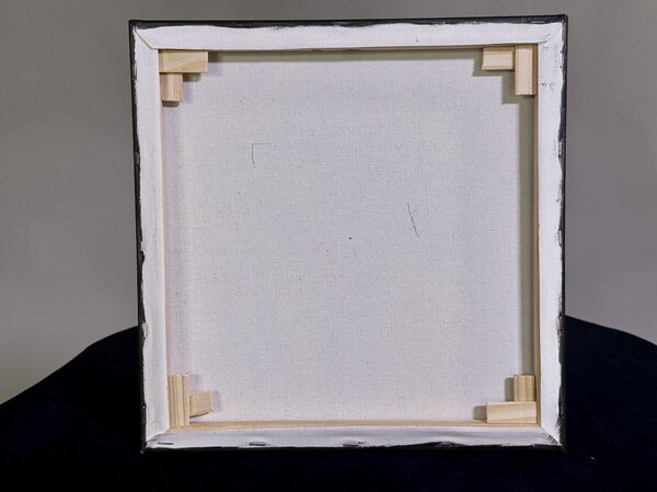 Obraz Ganéša 40x40 cm – akryl na plátně od Pavlíny Muchové