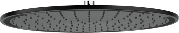 Kludi A-QA hlavová sprcha 25x25 cm kulatý černá 6432587-00
