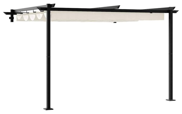 Altán 300 x 300 x 200 cm Krémová Polyester