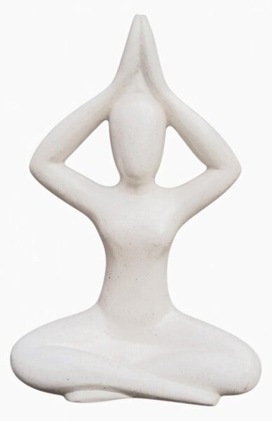 Teraco socha sedící jogínky – 62 cm