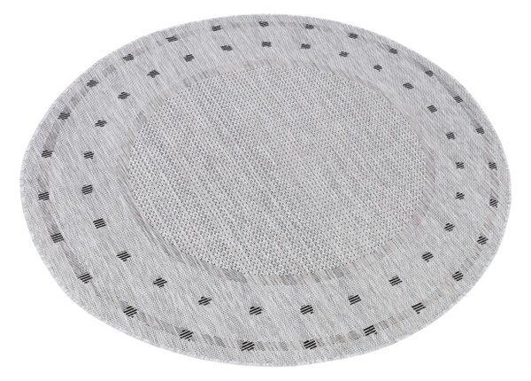 Kusový koberec kulatý Melia ML0010-KR - průměr 120 cm