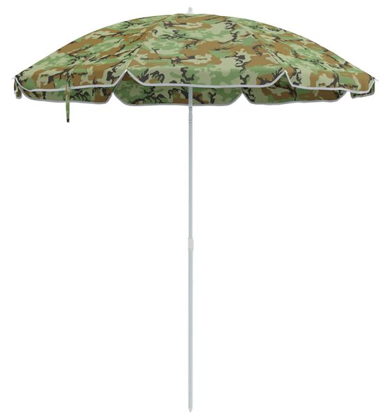 Zahradní slunečník 263 x 263 x 272 cm 170T polyester Maskáčová