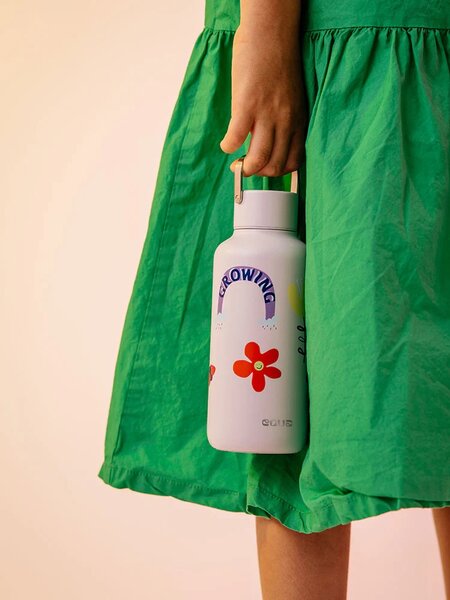 Lehká nerezová lahev EQUA Timeless Flower Power 600 ml