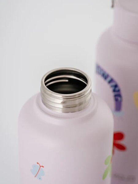 Lehká nerezová lahev EQUA Timeless Flower Power 600 ml