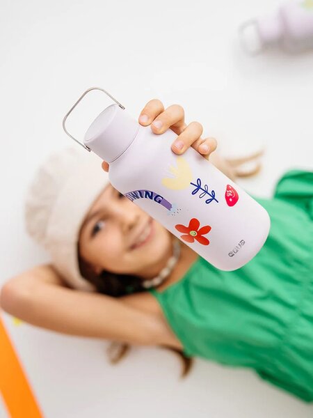 Lehká nerezová lahev EQUA Timeless Flower Power 600 ml