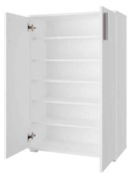 Komoda NEJBY GIANNI, 5 polic, bílá
