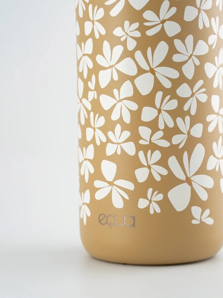 Lehká nerezová lahev EQUA Timeless Des Fleurs 600 ml – limitovaná edice