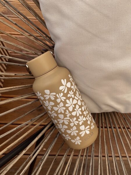 Lehká nerezová lahev EQUA Timeless Des Fleurs 600 ml – limitovaná edice
