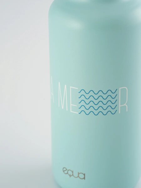 Lehká nerezová lahev EQUA Timeless La Mer 600 ml – limitovaná edice