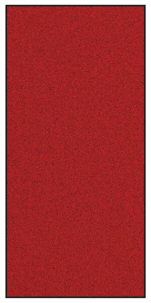 Rohož Červená a černá 120 x 250 cm 100% polyamid
