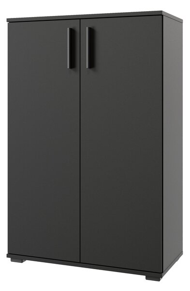 Komoda NEJBY GIANNI, 5 polic, antracit