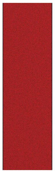 Rohož Jiný Červená a černá 120 x 400 cm Polyamid a PVC