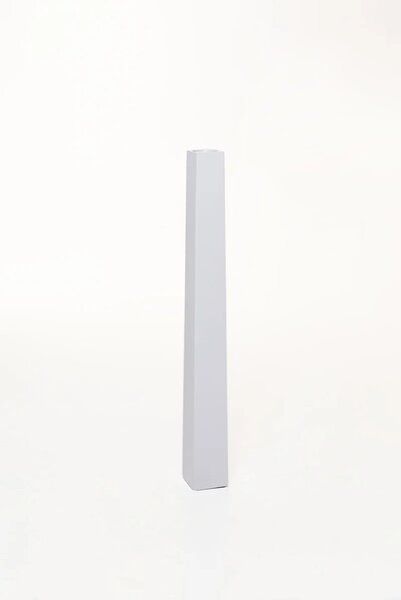 Elegantní váza OBELISK, sklolaminát, výška 100 cm, bílá