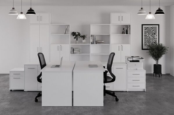 Kancelářská sestava NEJBY GIANNI 8, bílá