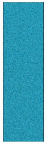 Rohož Jiný Cyan a Černá 120 x 400 cm Polyamid a PVC