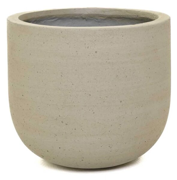 Pokojový květináč CALDO, vláknocement, 30x27 cm, béžový