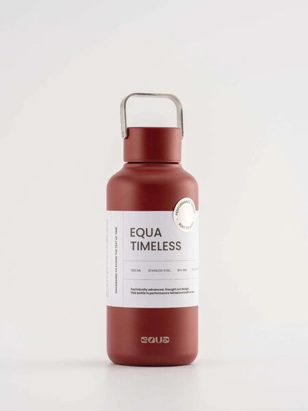 Lehká nerezová lahev EQUA Timeless Wine Not 600 ml