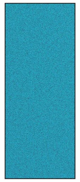 Rohož Cyan a Černá 120 x 300 cm 100% polyamid