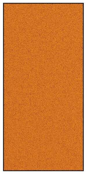 Rohož Jiný Oranžová a Černá 120 x 250 cm Polyamid a PVC