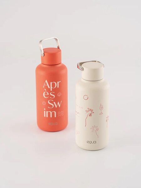 Lehká nerezová lahev EQUA Timeless C'est La Vie 600 ml