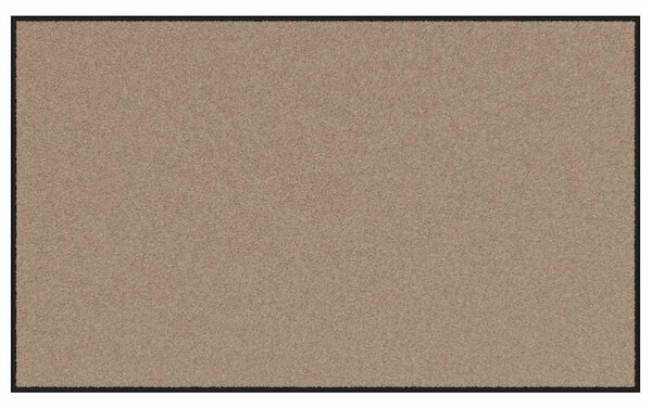 Rohož Béžová a černá 90 x 150 cm 100% polyamid