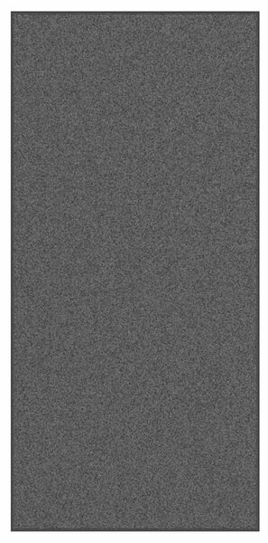 Rohož Antracitová a černá 120 x 250 cm 100% polyamid