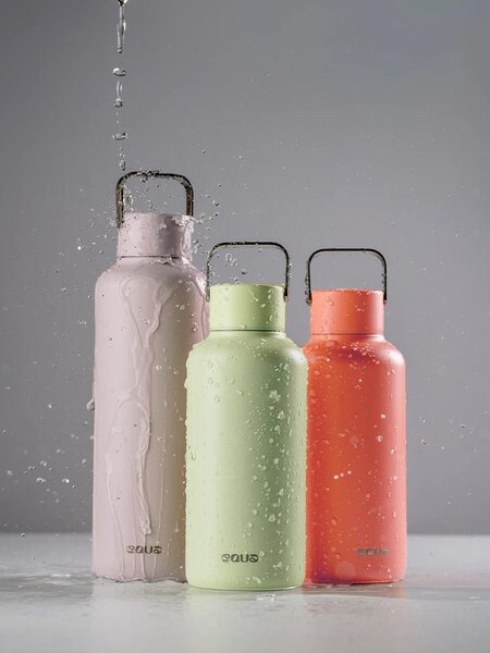 Lehká nerezová lahev EQUA Timeless Cool Matcha 600 ml