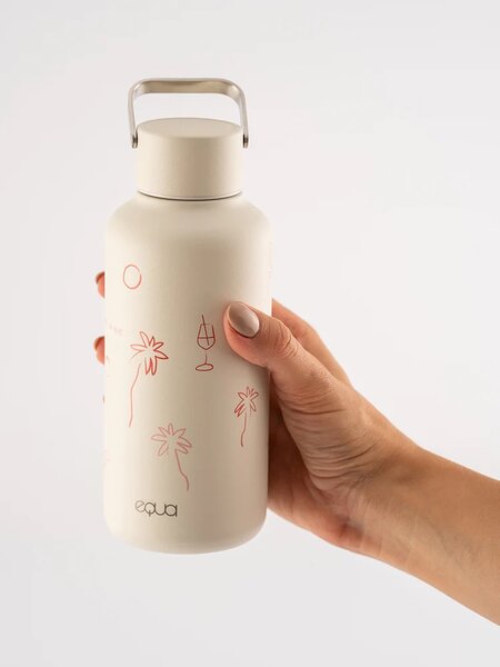 Lehká nerezová lahev EQUA Timeless C'est La Vie 600 ml