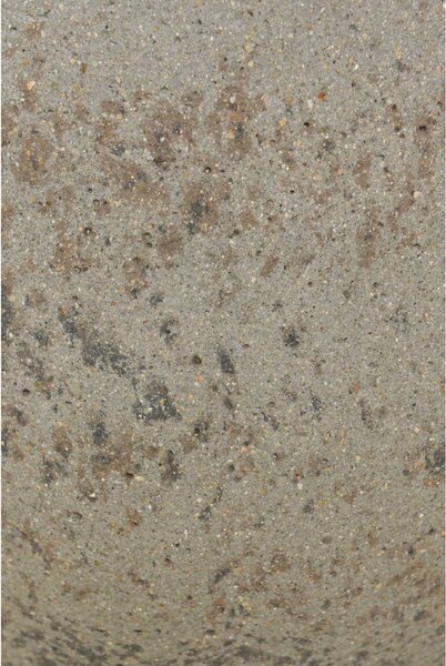 Kulatý květináč RAFIOT, vláknocement, 40x34 cm, šedý