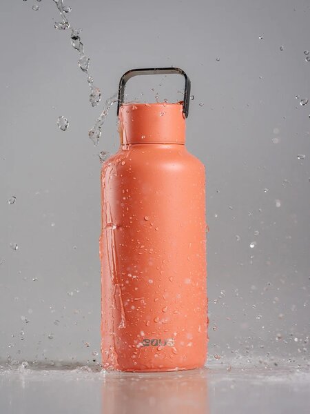 Lehká nerezová lahev EQUA Timeless Apricot Crush 600 ml