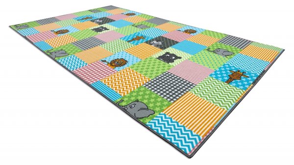 Balta Dětský kusový koberec ZOO Zvířátka vícebarevný Rozměr: 100x150 cm