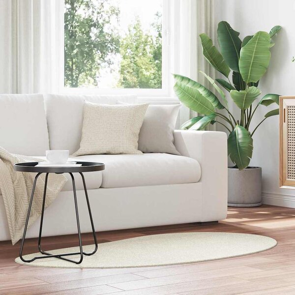 Kusové koberce HUARTE Krémová 80 x 150 cm Polyester