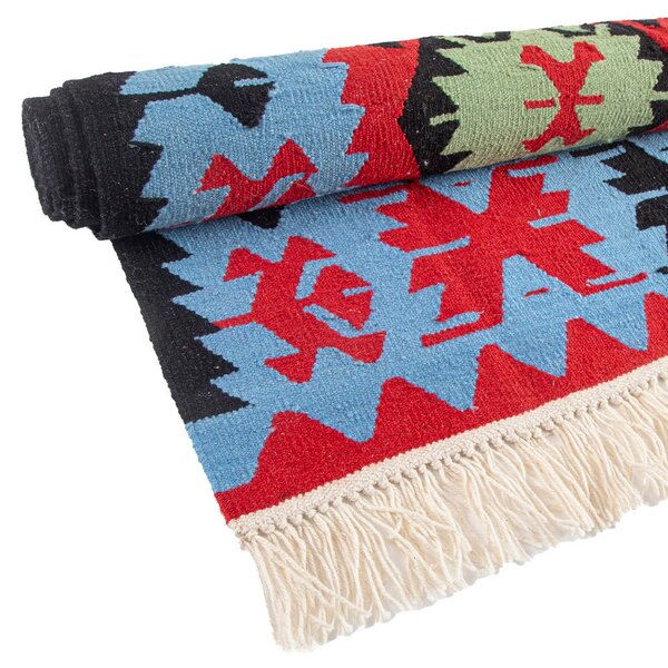 Vlněný Kilim "Kotel"