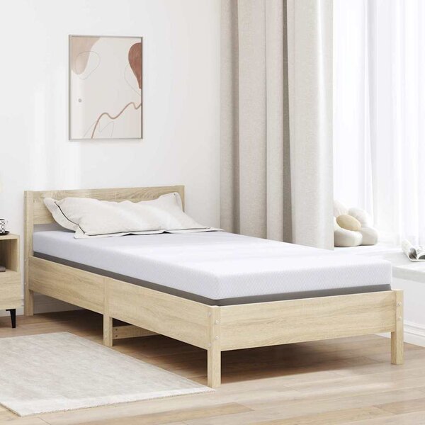 Topper z paměťové pěny 100 x 200 cm Thick Měkký Bílá