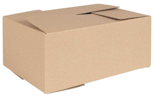 Skládací box 50 pcs Přírodní 35 x 24 x 15 cm Lepenka