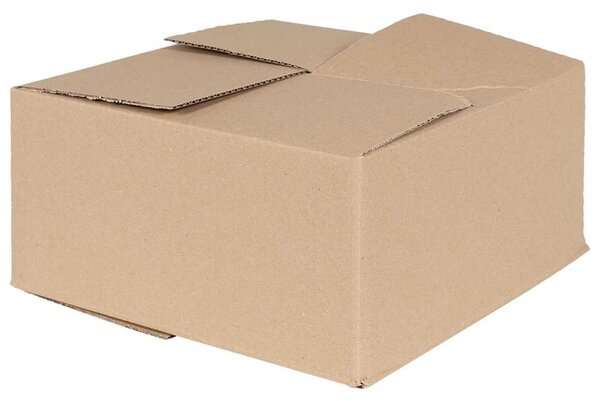 Skládací box 50 pcs Přírodní 30 x 30 x 15 cm Lepenka