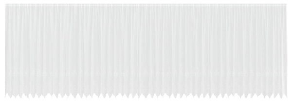 Čipkový Závěs se záclonami Bílá 245 x 1200 cm Polyester