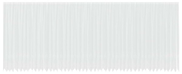 Čipkový Závěs se záclonami Bílá 260 x 1200 cm Polyester