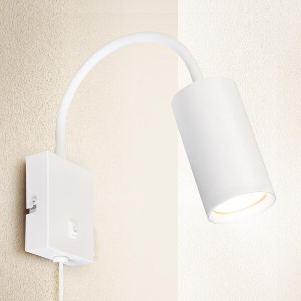 Brilagi - Flexibilní nástěnná lampa SELE 1xGU10/30W/230V bílá