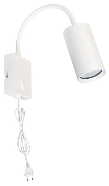 Brilagi - Flexibilní nástěnná lampa SELE 1xGU10/30W/230V bílá