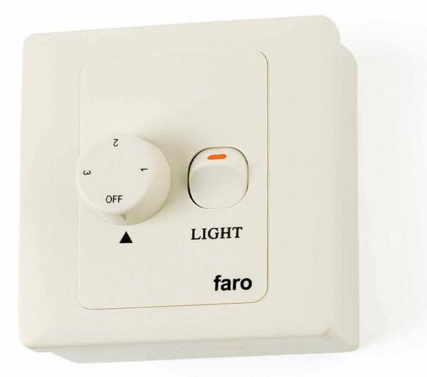 FARO 33928 AKCE - FAN nástěnný ovladač pro ventilátory FARO - FARO